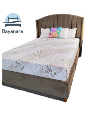 2 Box Tarima Media luna Bloques 2 plazas