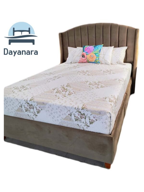 2 Box Tarima Media luna Bloques 2 plazas