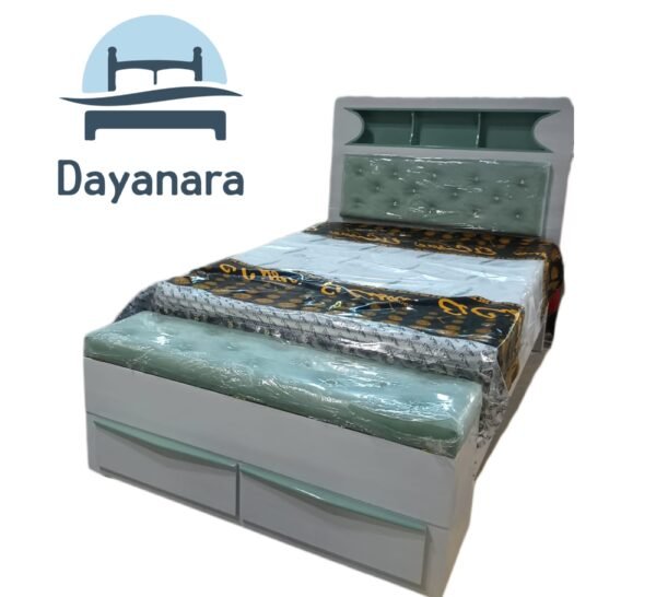 Cama de Madera Jade 1.5 plazas
