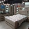Juego de dormitorio beige 2 plazas